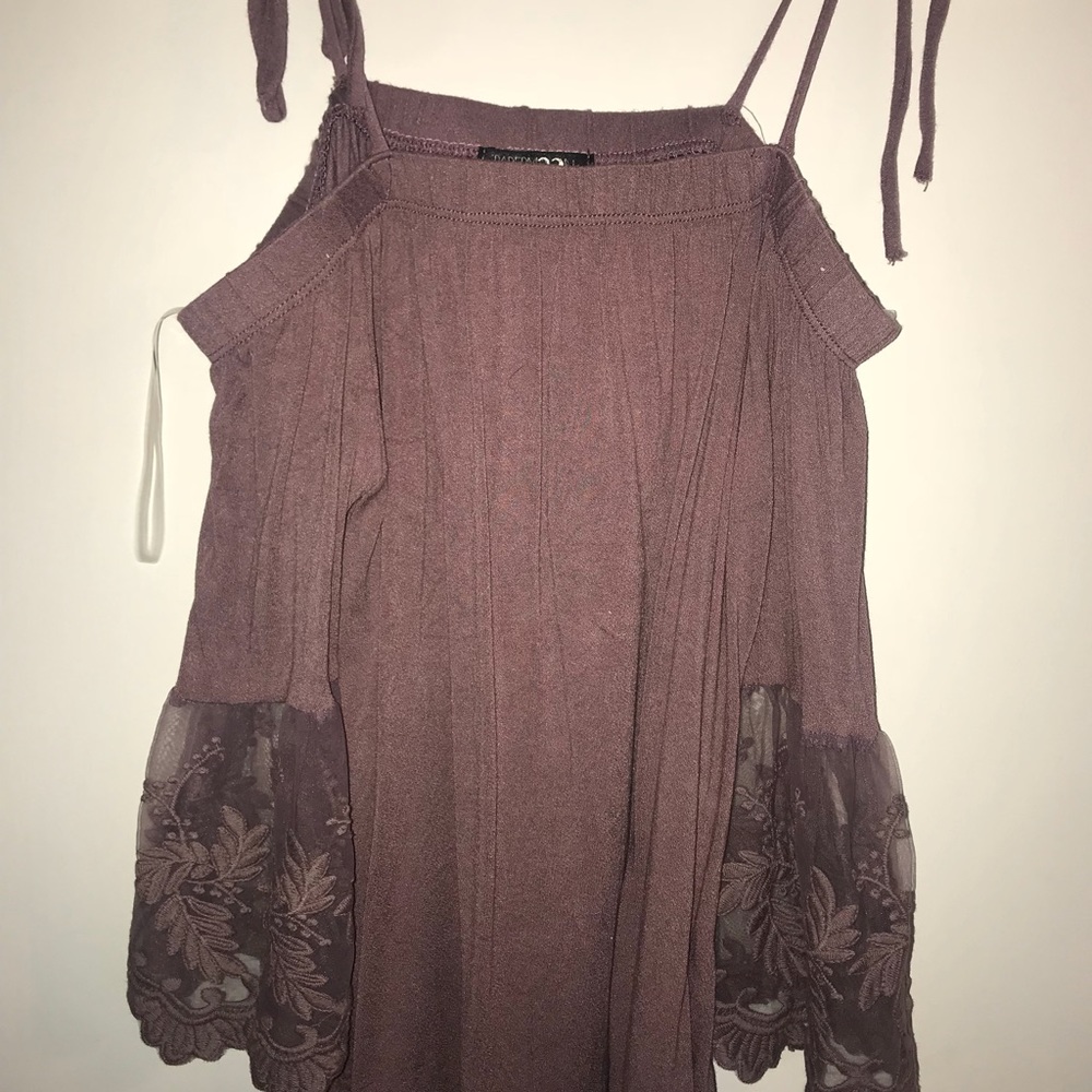 Purple blouse